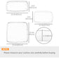 Outdoor 14pc Patio Rattan Sofa Set Cushion Polyester Cover Replacement Set - No Cushion Included Beige | Canada