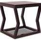 Kelton - Espresso - Rectangular End Table