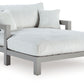 Hurley Park - Gray - Chaise Lounge With Cushion