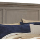 Lettner - Queen Panel Headboard - Light Gray