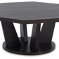 Chasinfield - Dark Brown - Octagon Coffee Table