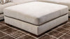 Linenhause - Oversized Accent Ottoman - Dune