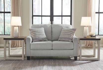 Adlai - Shadow - Loveseat - Forward Furniture