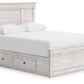 Makidern - Panel Storage Bed