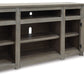 Moreshire - Bisque - 72" TV Stand W/Fireplace Option