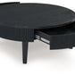 Marstream - Black - Round Cocktail Table