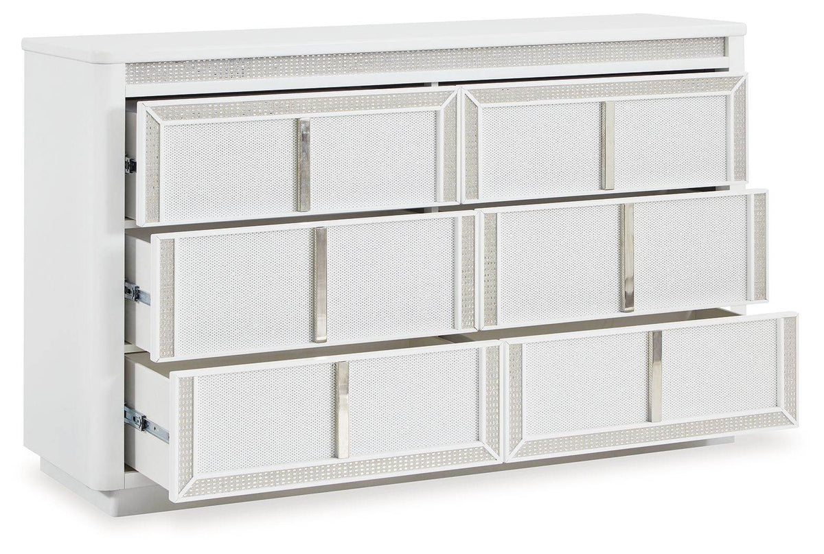 Chalanna - White - Dresser - Forward Furniture