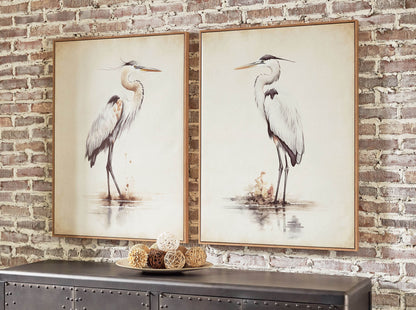 Aubinell - Beige - Wall Art Set (Set of 2) - Forward Furniture
