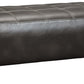 Nokomis - Charcoal - Oversized Accent Ottoman