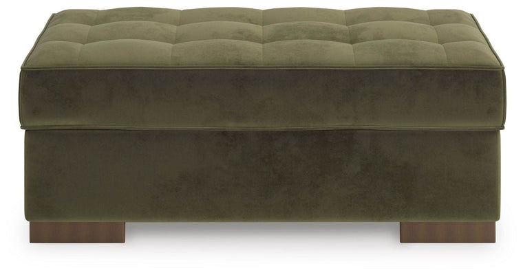 Caspian-Town - Olive - Oversized Accent Ottoman - Forward Furniture