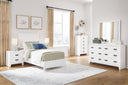 5 Pc. Bed, Dresser, Mirror, Chest