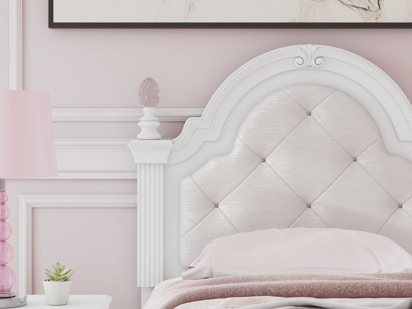Kozlani - Upholstered Panel Headboard