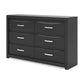 Stabotta - Six Drawer Dresser