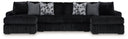 3 Pc. Double Chaise Sectional