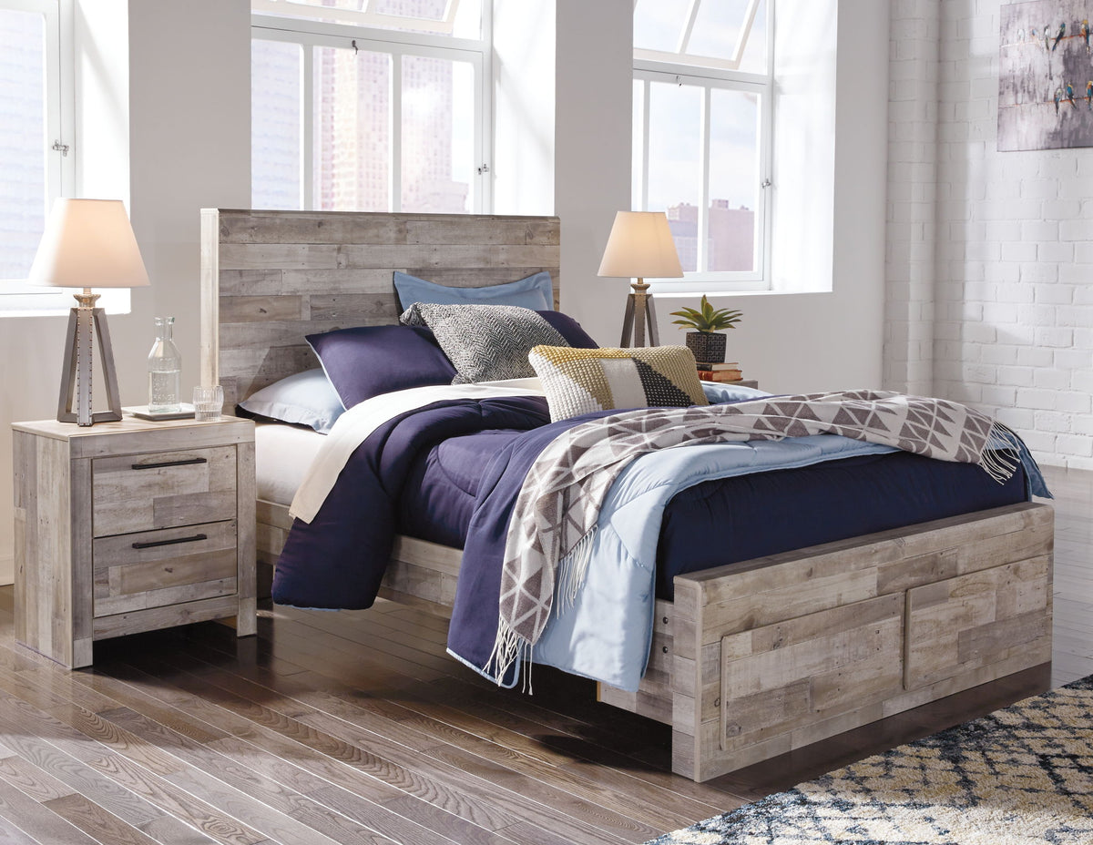 Effie - Panel Bed