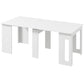Extendable Dining Table for 6-8 - White