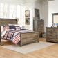 Trinell - Panel Bed