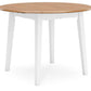 Gesthaven - Round Dining Room Drop Leaf Table - Forward Furniture