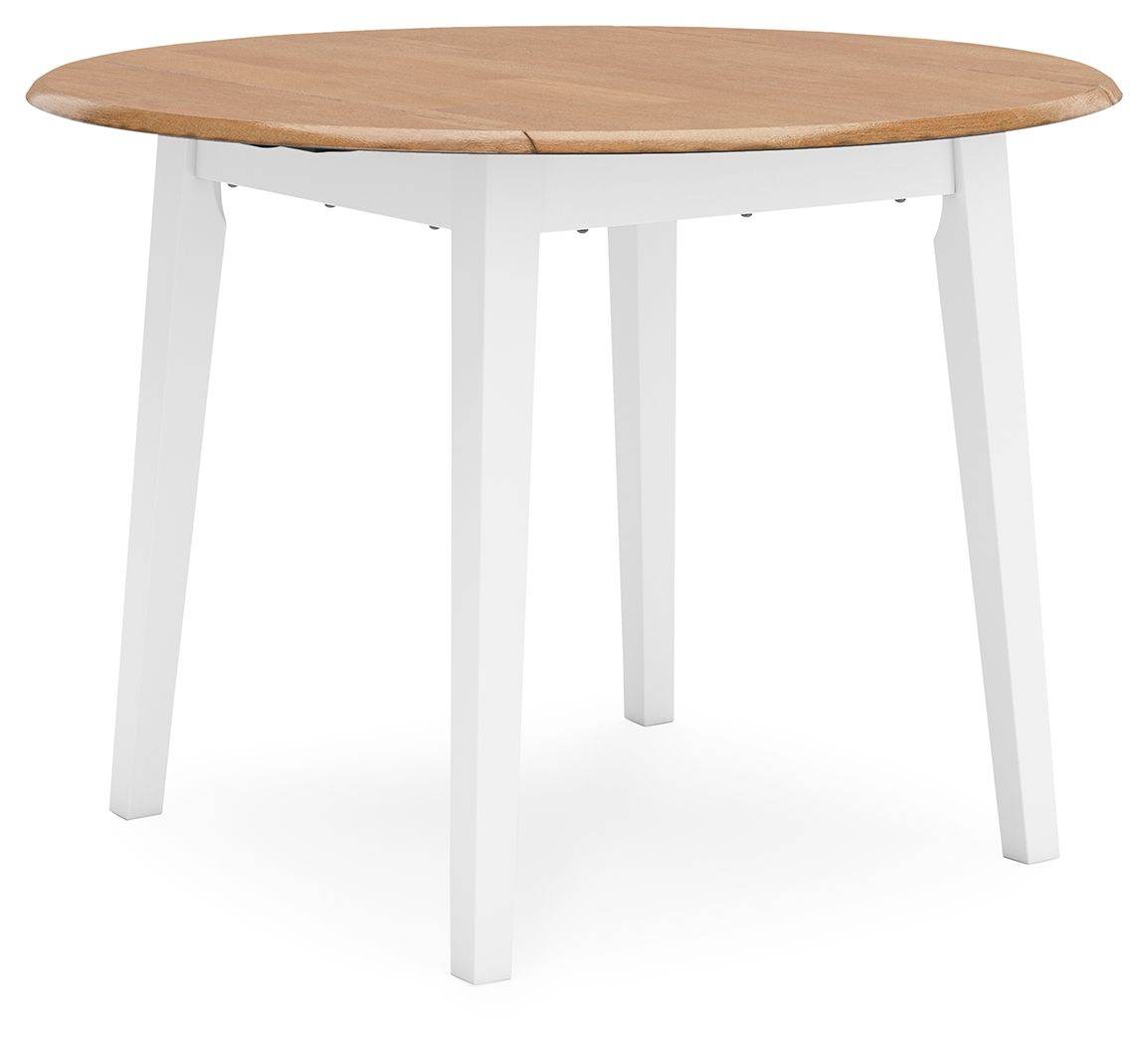 Gesthaven - Round Dining Room Drop Leaf Table - Forward Furniture