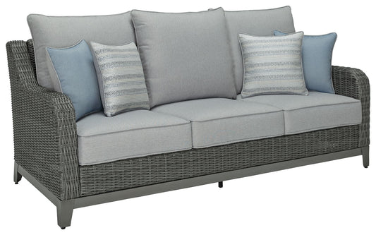 Elite Park - Gray - Sofa with Cushion