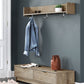 Oliah - Natural - Bench With Coat Rack