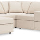 Modmax - Oyster - Sectional