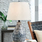 Erivell - Taupe / Black - Metal Table Lamp (Set of 2)