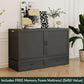 Olivia Queen Murphy Cabinet Bed With Mattress