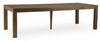 Marxmore - Rectangular Dining Room Butterfly Extension Table - Brown