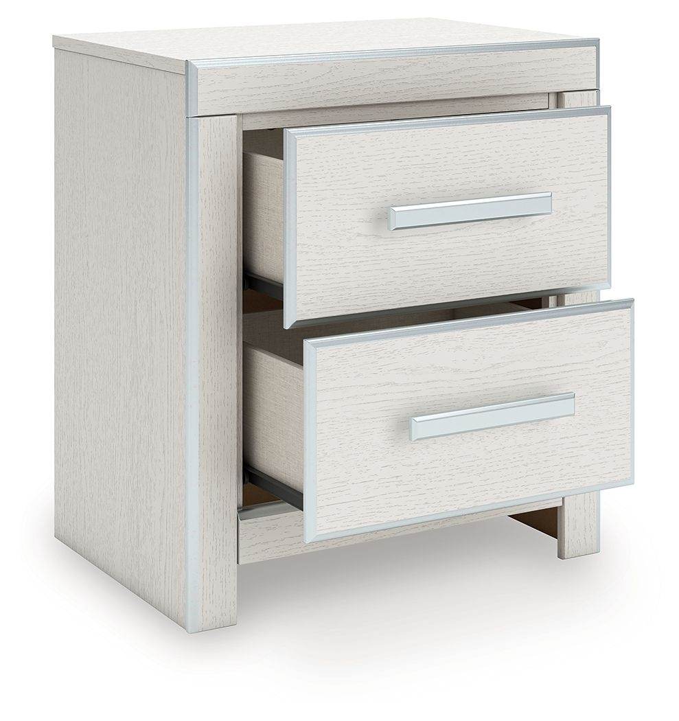 Zuraleus - Two Drawer Night Stand - Forward Furniture
