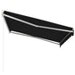 10' x 8' Electric Retractable Awning, UV Protection Sun Shade Shelter w/ Remote Controller for Deck Balcony Yard, Black