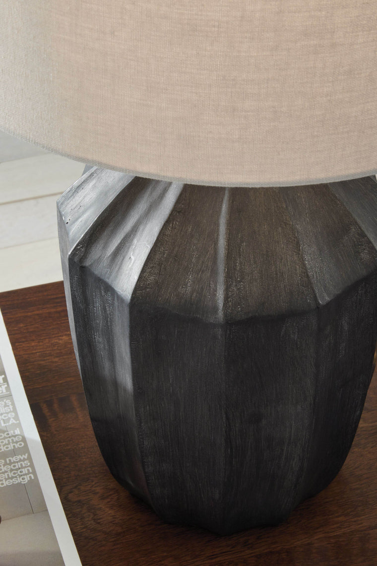 Jilton - Black - Poly Table Lamp - Forward Furniture