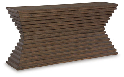 Hannodream - Warm Brown - Sofa Table - Forward Furniture