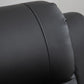 Power Lift Recliner Chair for Elderly, PU Leather Electric Recliner Chair with Footrest, Remote Control, Side Pockets and Cup Holders for Living Room, Black