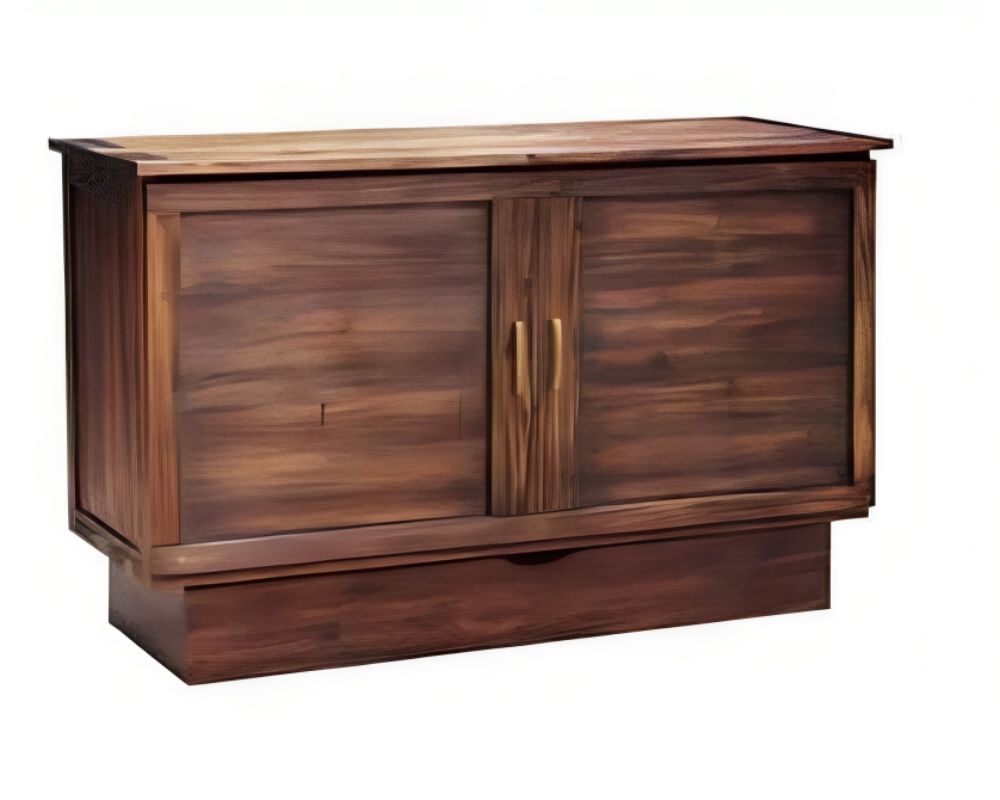 Tuscany Murphy Cabinet Bed in Brushed Acacia
