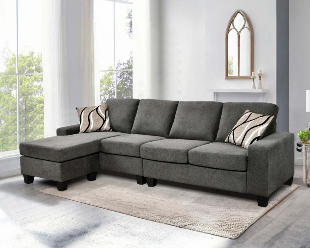 Lauren Sectional With Reversible Chaise 