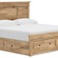 Makidern - Panel Storage Bed