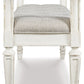 Realyn - Antique White - Accent Bench