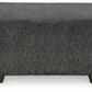 Biddeford - Shadow - Oversized Accent Ottoman