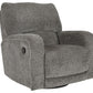 Wittlich - Dark Gray - Swivel Glider Recliner