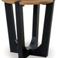 Hanneforth - Brown - Round End Table