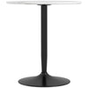 Round Dining Table with Steel Base