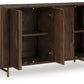 Amickly - Dark Brown - Accent Cabinet