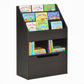 Kids Bookshelf Bookcase, Montessori-Inspired Multi-Shelf Rack Organizer with Moveable Drawer for Books for Reading Nook, Classroom, Bedroom, Playroom, Brown