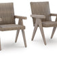 Cliff Trails - Arm Chair (Set of 2) - Beige