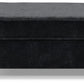 Lavernett - Charcoal - Oversized Accent Ottoman