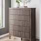 Pamytta - Brown - Five Drawer Wide Chest - Forward Furniture