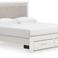 Zuraleus - Upholstered Panel Platform Storage Bed