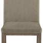 Chrestner - Gray / Brown - Dining Uph Side Chair (Set of 2)