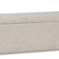 Galliden - Large Upholstered Dining Room Bench - Beige